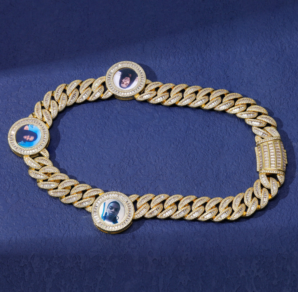 3 Picture Custom photo pendant