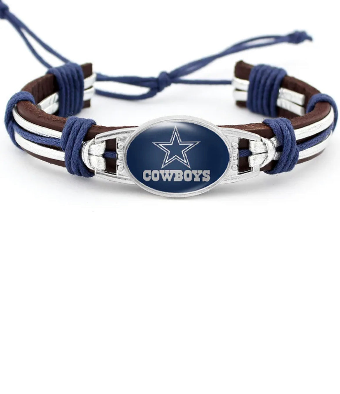 Football leather Bracelet