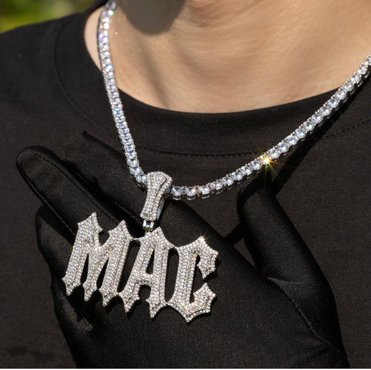 Dripped Out Name Pendant
