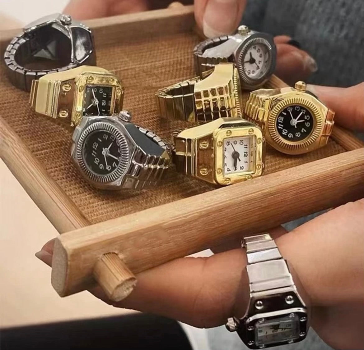 Ring Watch Stainless Steel