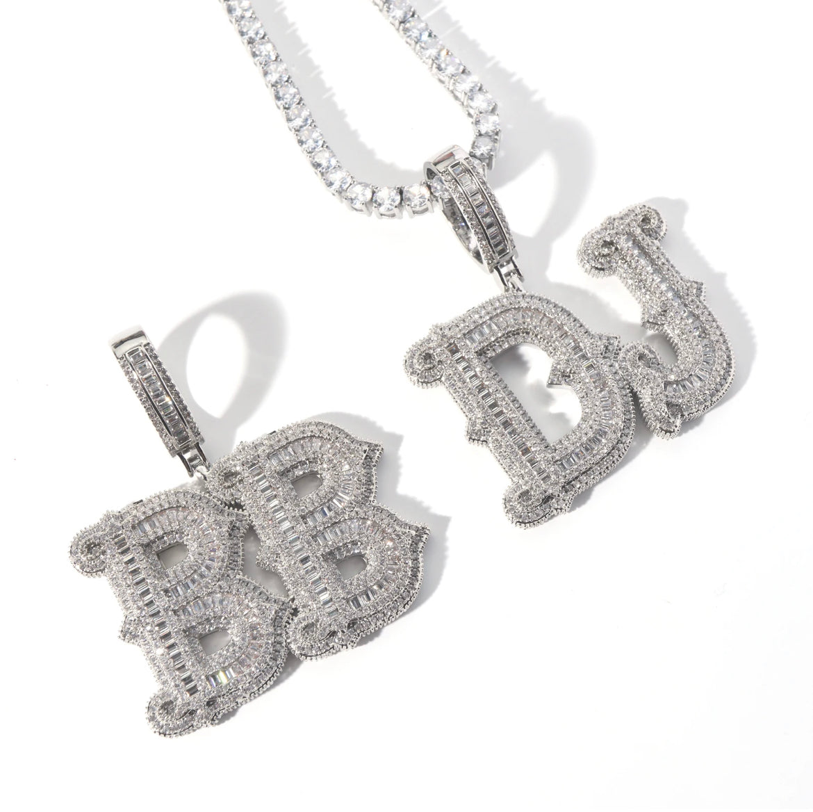 Baguette Custom Necklace