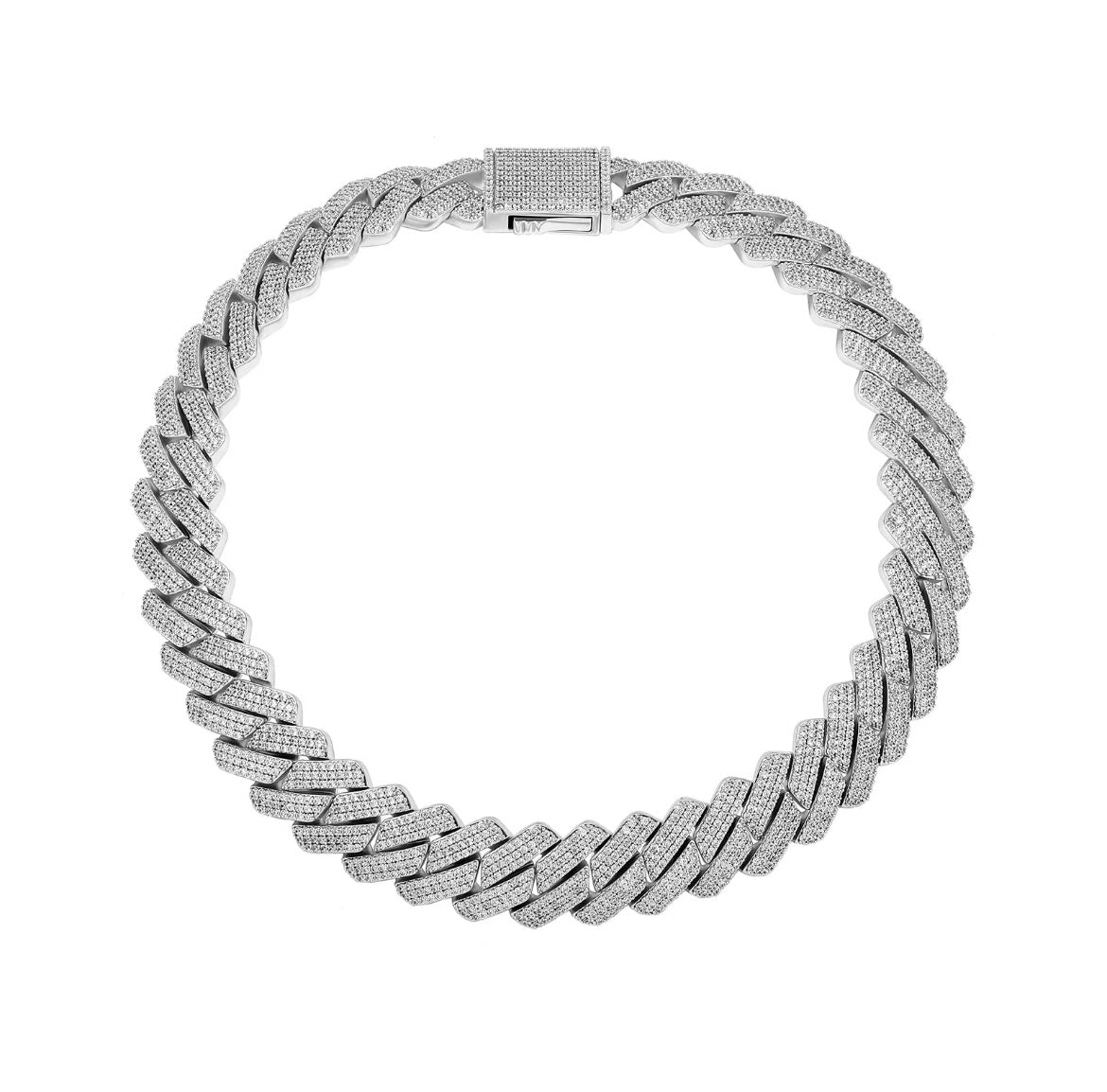 Diamond Prong Cuban Chain