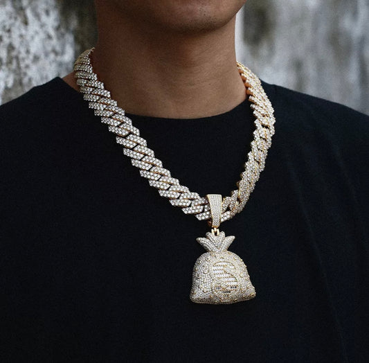 Baguette Money Bag Pendant