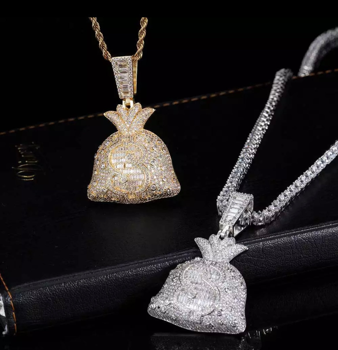Baguette Money Bag Pendant