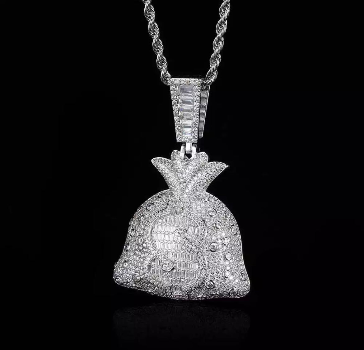 Baguette Money Bag Pendant