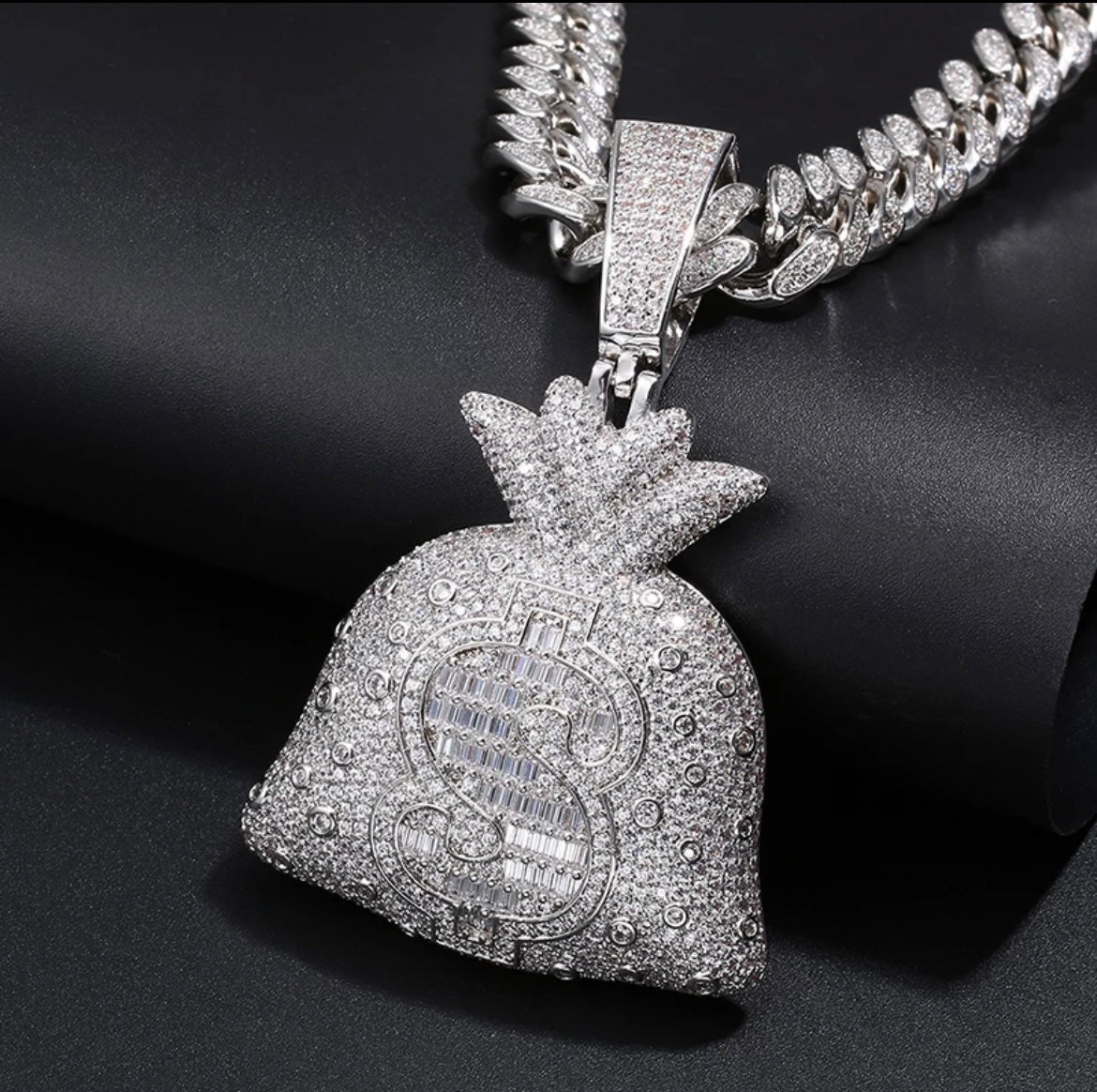 Baguette Money Bag Pendant