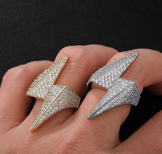 Iced Bolt Ring