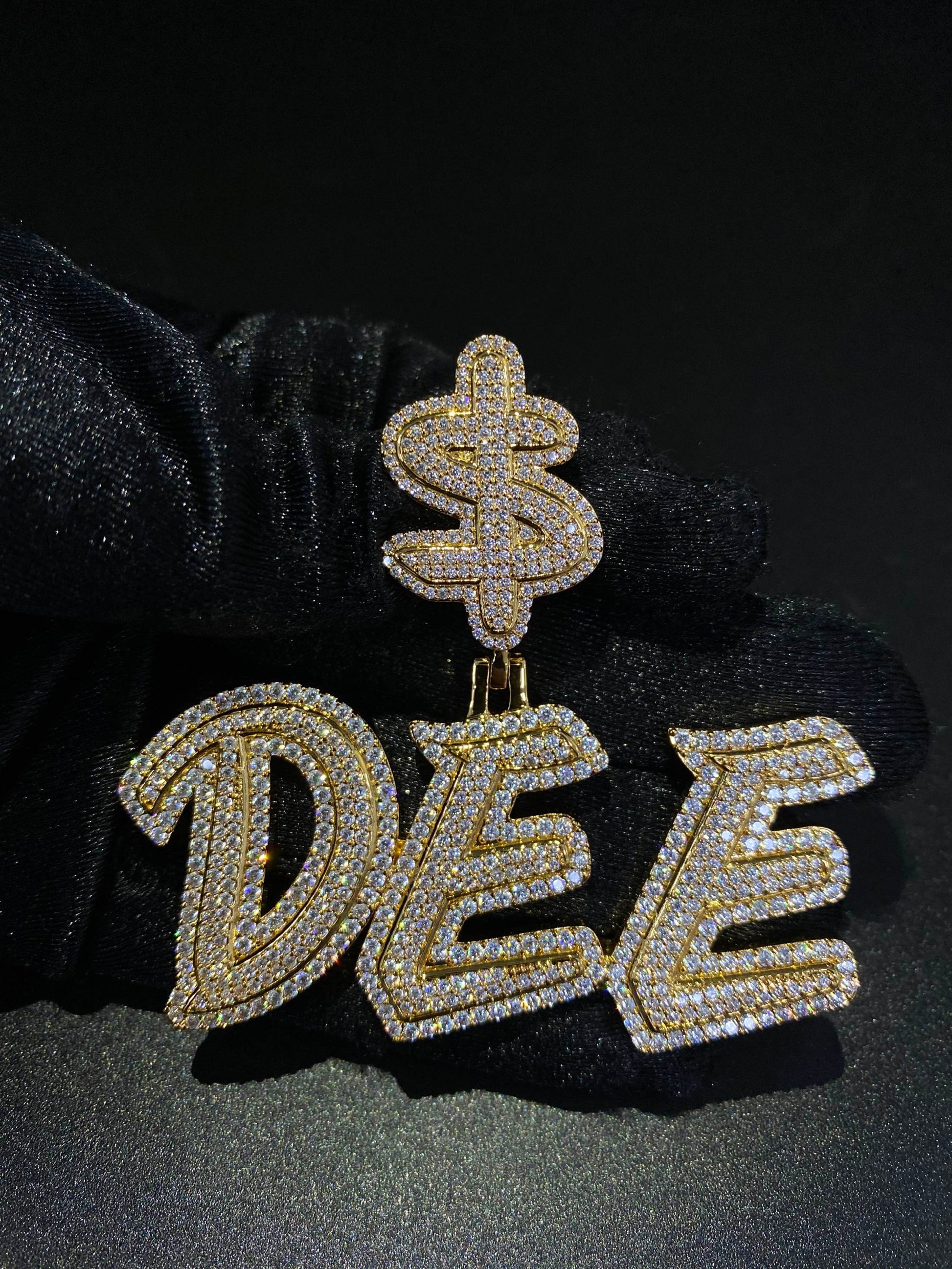 Custom Money Name Pendant