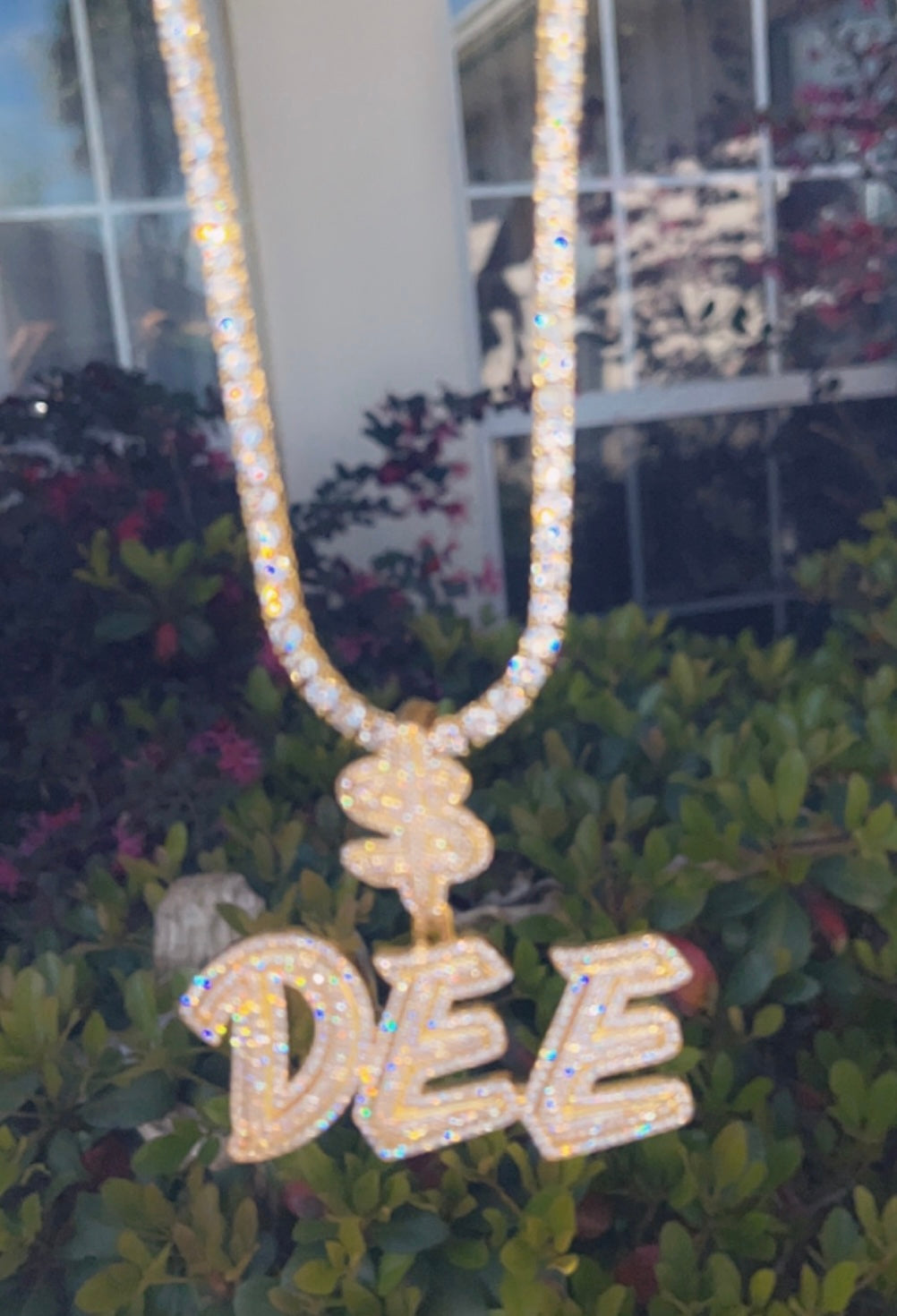 Custom Money Name Pendant