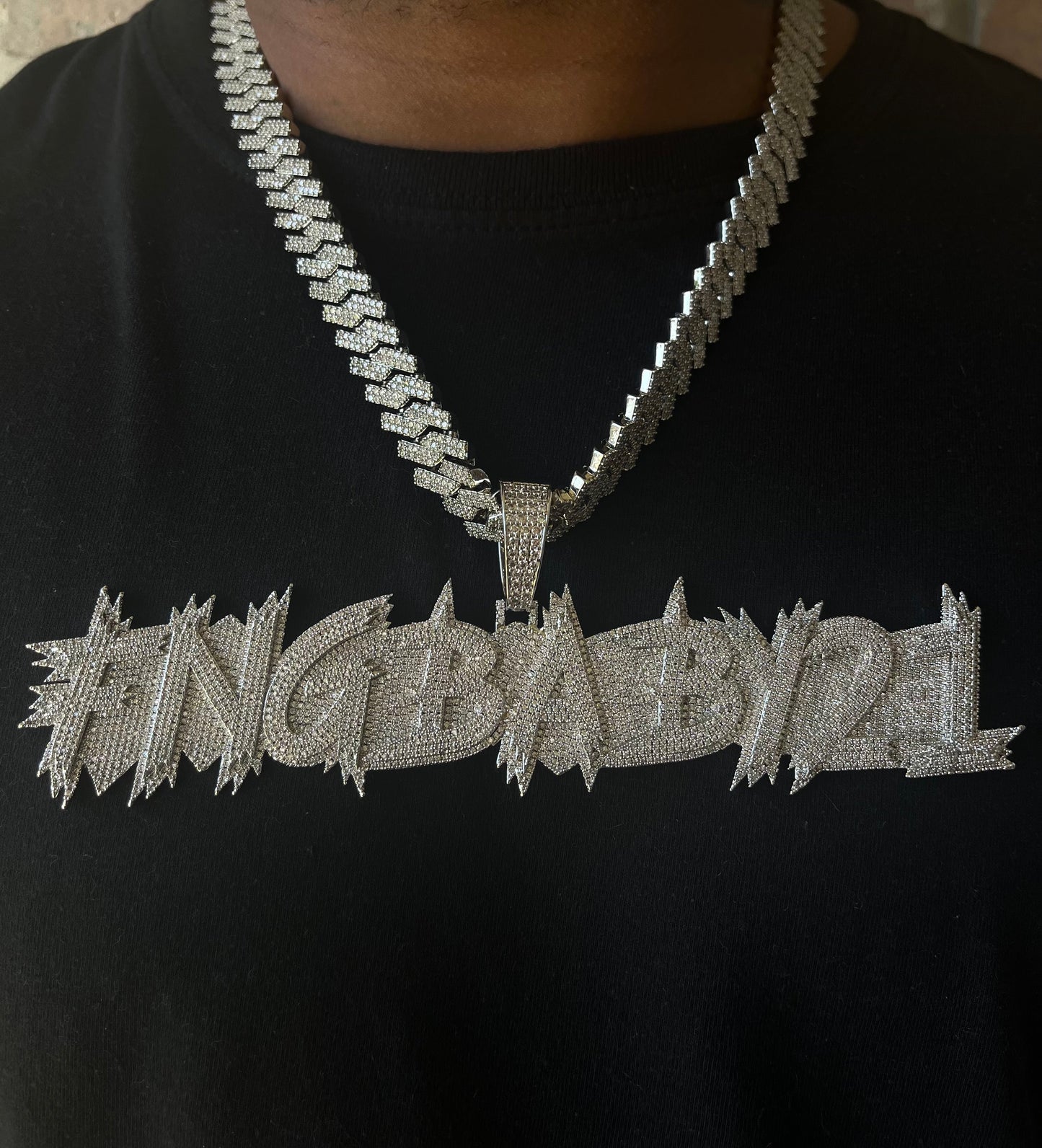 Moissanite Custom Iced Out Necklace