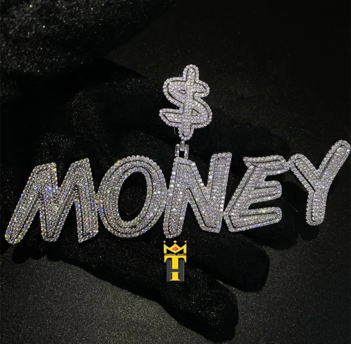 Custom Money Name Pendant
