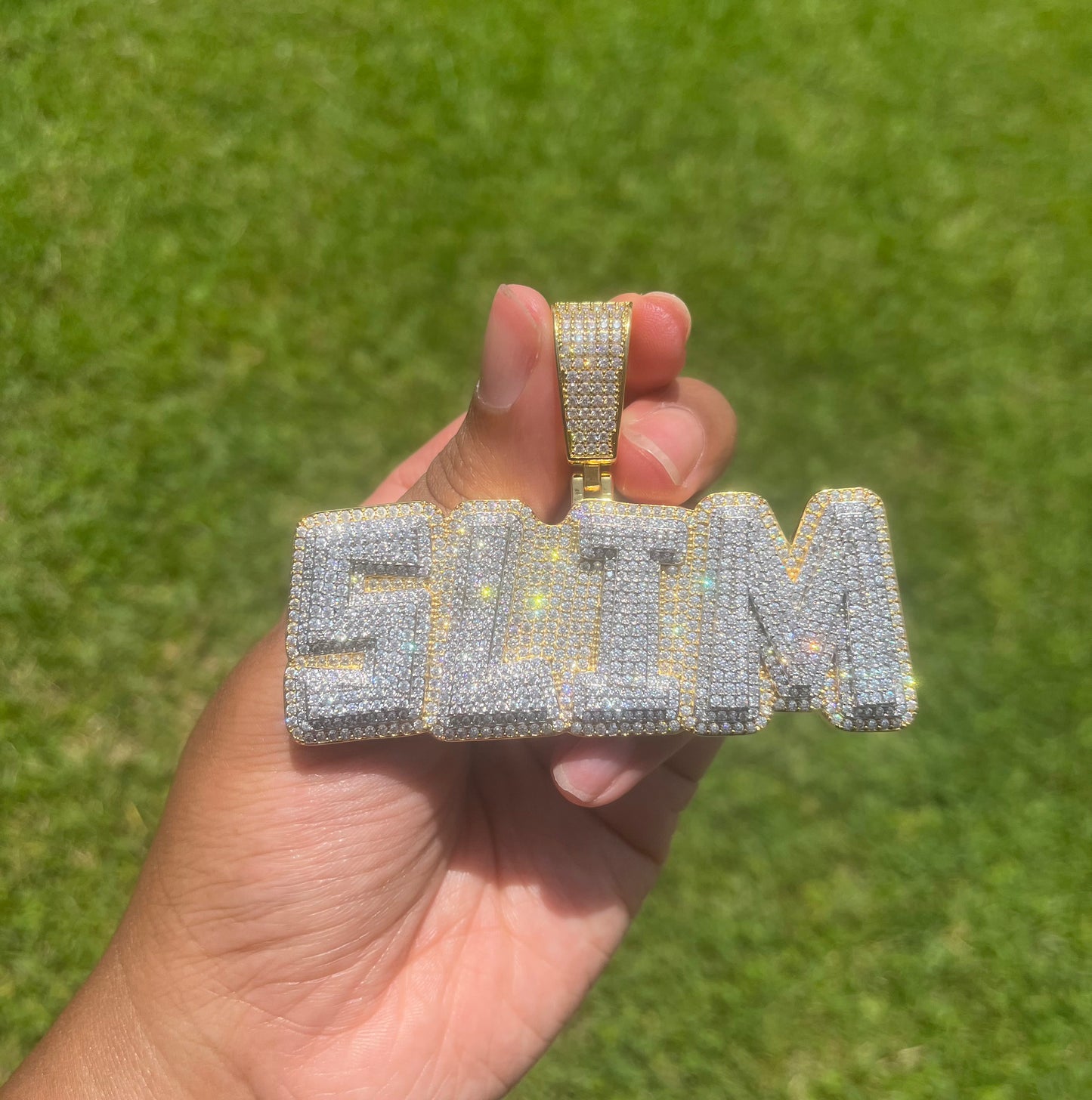Two Toned Custom Pendant
