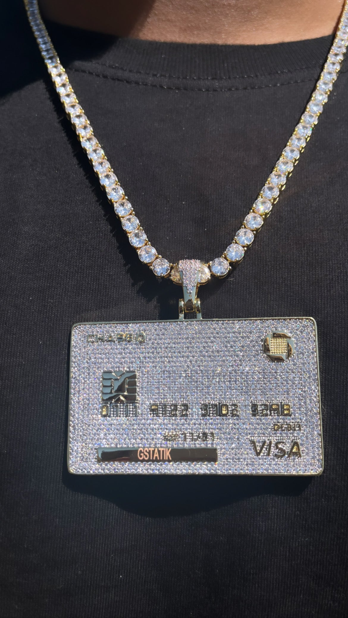 Custom Credit Card Pendant