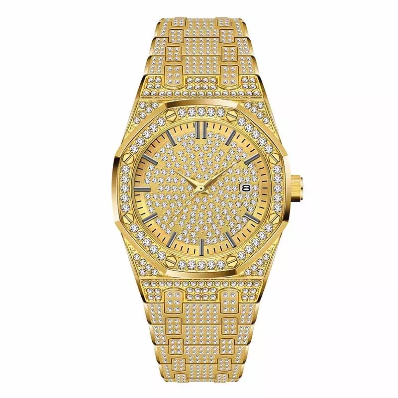 Diamond Iced Out Watch